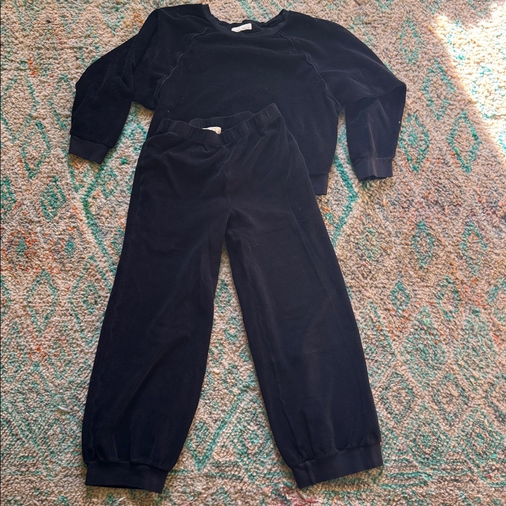 Suzie Kondi black terry set